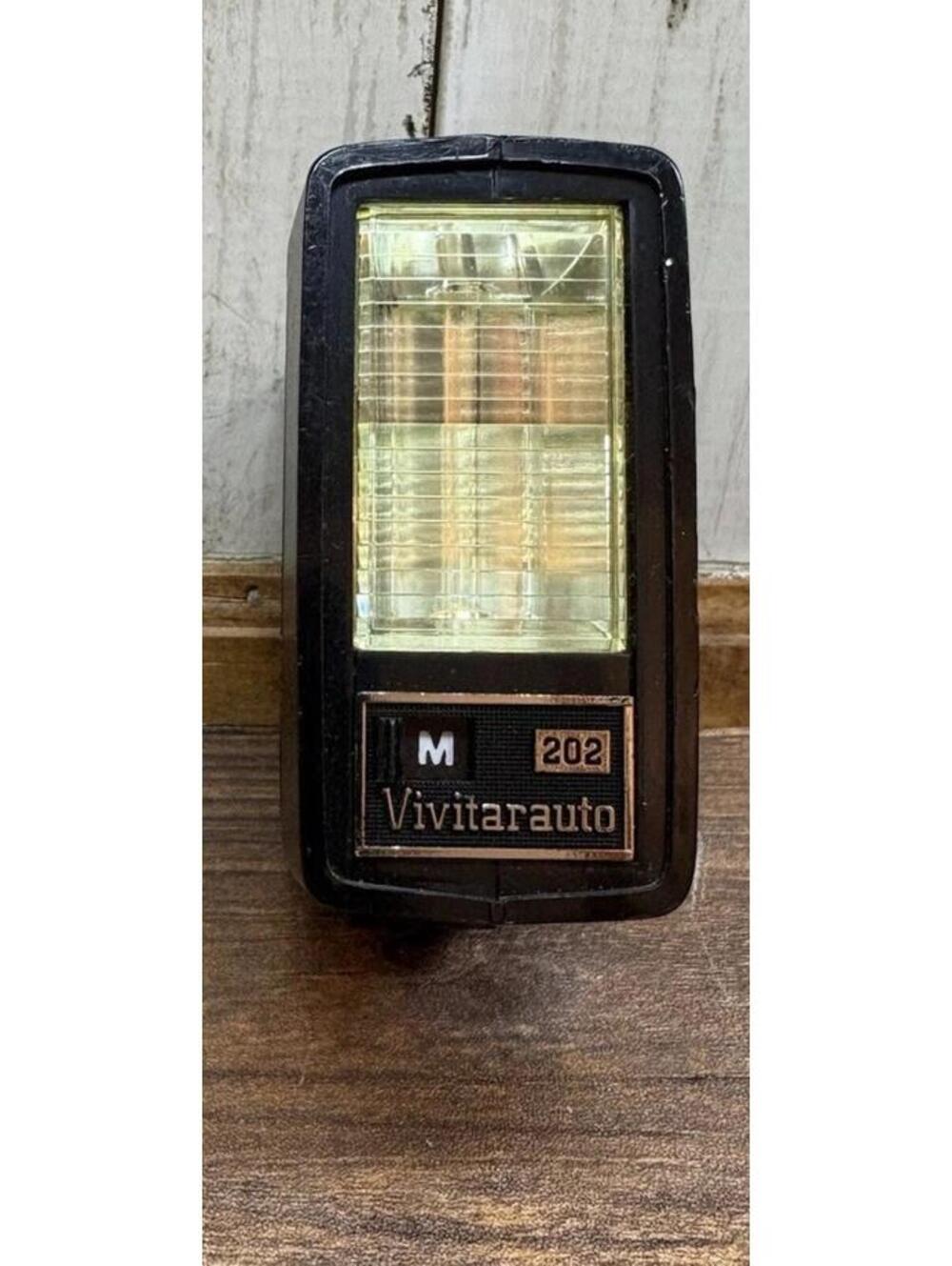 Vintage VIVITAR  Auto #202 Shoe Mount Flash Tested & Works